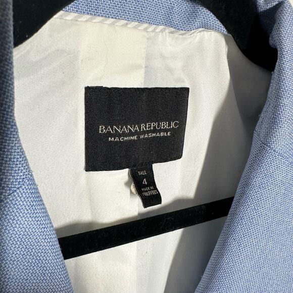 Banana Republic Sky Blue Suit Jacket - Picture 2 of 9